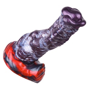 Dildo de silicona con forma de animal para principiantes, con fuerte ventosa, dildo de monstruo de fantasía, plug anal de dragón, juguete sexual para mujeres y hombres - Product Image 3