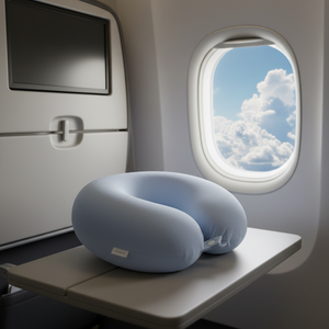 आर्थोपेडिक यू-आकार के गर्दन तकिया, डॉक्टर ने गर्भाशय ग्रीवा समर्थन के लिए डिजाइन की सिफारिश की - Product Image 4