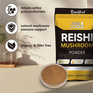 Gỗ mưa Cung cấp <span class=keywords><strong>Ganoderma</strong></span> <span class=keywords><strong>lucidum</strong></span> chiết xuất Reishi Nấm chiết xuất đậu quả cơ thể kép chiết xuất bột - Product Image 2