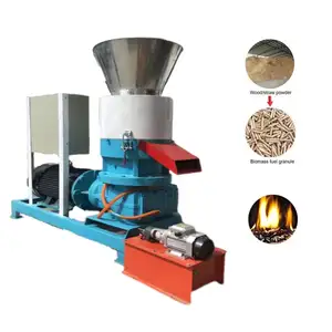 high efficiency wood pellet making mill/1-8mm granules briquette machine farm use