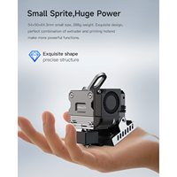 Kit de mise à niveau officiel Creality 3D Sprite Extruder Pro à entraînement direct pour Ender 3/Ender 3 V2, 5,12 x 5 x 3,07 pouces, 1,79 livres