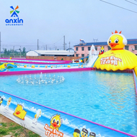 Bester aufblasbarer Rafting Pool für Kinder | Top Picks für 6-12 Jahre Kinder Erwachsene Sicher und Spaß für den Wasserpark im Freien
