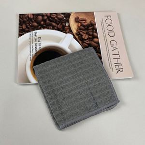 Paño de Microfibra Ultrafino Tipo Waffle, Específico para Baristas, Paño de Limpieza Cuadrado Grande de Microfibra, Secado Rápido y Absorbente para Limpiar el Bar - Product Image 3
