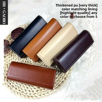 Vente en gros Étui rigide pour lunettes Étui à lunettes en cuir avec logo personnalisé Étui pour lunettes de soleil et boîte Emballage pour lunettes