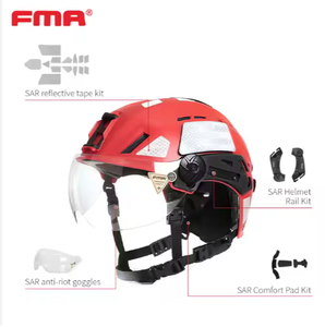 FMA البحث والإنقاذ التكتيكي SAR قابل للتعديل محيط الرأس قابل للتعديل استخدام السلامة قبعة صلبة استخدام القبعة الصلبة TB-من الصعب - Product Image 6
