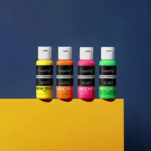 Professional made 16 colour high flow liquid acrylic paint wood stone ideal for handcrafted diy artwork