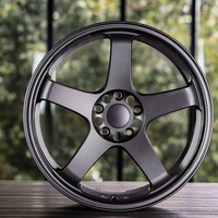 NISMO LM GT4 velg logam campuran, velg 17-26 inci cekung dalam Bespoke kinerja untuk Nissan Skyline R32 R33 GTR Drift Legends