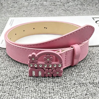 Ceinture de cowboy décorative ovale avec lettre D, boucle en alliage, ceinture en métal personnalisée pour jeans, pour hommes et femmes