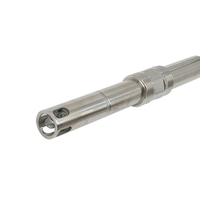 Sonde de conductivité et de salinité EC OEM 4-20mA K=10.0 TDS RS485 en acier inoxydable avec protection IP68 et câble de 5M pour eaux usées