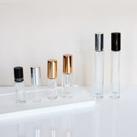 Botol Semprot Mini Kosong Transparan Mewah 2ml 3ml 5ml 10ml untuk Sampel Parfum Kaca