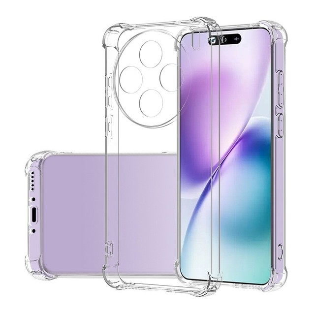 Factory Price Transparent Clear Back Case for Vivo X200S 5G X100 Ultra X80 Lite X90 Pro Y29 Y39 Y04 Shockproof Phone Cover Cases