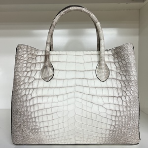 Sac fourre-tout de luxe en cuir de crocodile – Sac à main de créateur 100 % cuir de crocodile véritable |   OEM bienvenus - Product Image 1