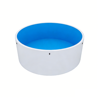 Piscine gonflable commerciale personnalisée en PVC de grande taille, portable, hors sol, pour adultes et enfants