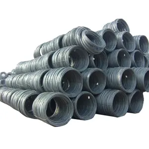 SAE1006 -SEA1020 Q235 Q195 H08A SAE1008/Q195 MS low Carbon Steel Wire Rod Nail Making Wire 5.5mm-24mm Wire Price