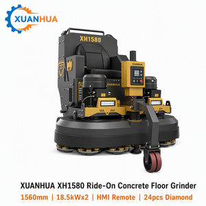 XUANHUA XH1580 Máquina Pulidora <span class=keywords><strong>de</strong></span> Pisos Autopropulsada 1560mm 18.5kWx2 con Control Remoto y Frecuencia Variable <span class=keywords><strong>para</strong></span> Concreto 1200kg - Product Image 1