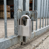 Cadenas protégé par manille en acier inoxydable de haute qualité SS 304