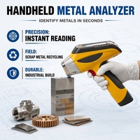 Analizador XRF Portátil SDD, Analizador de Metales Preciosos de Prueba Rápida y Alta Precisión para Joyerías y Reciclaje de Chatarra