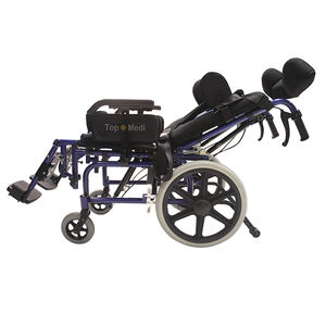 Fauteuil roulant pédiatrique avec inclinaison et inclinaison besoins spéciaux fauteuil roulant manuel - Product Image 4