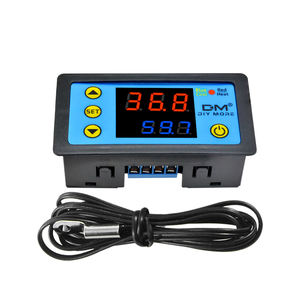 Controlador de temperatura del termostato digital LCD con pantalla <span class=keywords><strong>dual</strong></span> W3231 DC12V 24V 110-220V R/ W3230 - Product Image 3