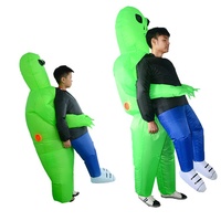 Costume gonflable extraterrestre pour Halloween, pantalon extraterrestre, UFO, extraterrestre qui embrasse les gens, costume de cosplay, costume pour adulte, fête de vacances, service OEM