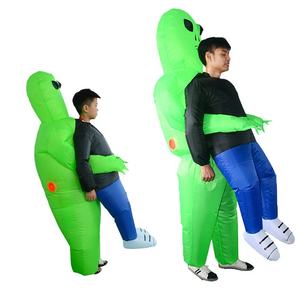 Costume gonflable extraterrestre pour <span class=keywords><strong>Halloween</strong></span>, pantalon extraterrestre, UFO, extraterrestre qui embrasse les gens, costume de cosplay, costume pour adulte, fête de vacances, service OEM - Product Image 5