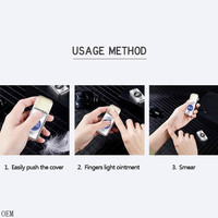 Gel parfumé de poche portable très vendu avec logo personnalisé parfum solide déodorant naturel marque privée