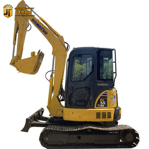 Mini-excavatrice Komatsu Pc55mr d'occasion, 5 tonnes, excavatrice hydraulique sur chenilles Komatsu à vendre - Product Image 1