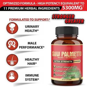 Premium Saw Palmetto Prostaatondersteuning-5300Mg Gestandaardiseerd Extract-Oem/Odm Beschikbaar - Product Image 2