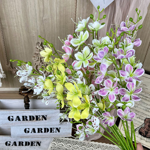 ดอกมะลิประดิษฐ์ 15 หัว ดอกไม้ผ้าไหมสำหรับงานแต่งงาน ตกแต่งบ้าน จัดสวน - Product Image 1