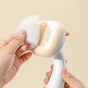 Reusable Good Quality Self Cleaning Pet Brush <b>Massage</b> Pet Hair Remover for Pet Grooming - Product Image 1