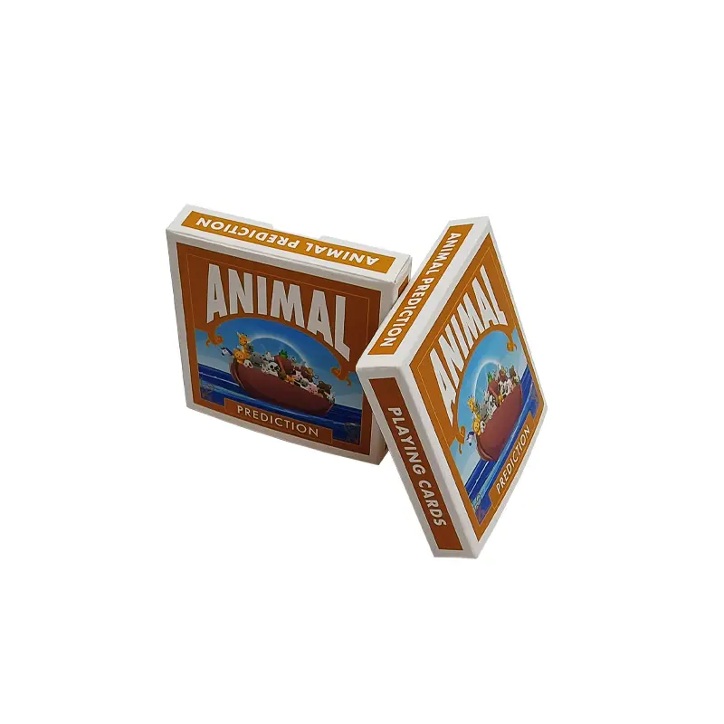 Amostra grátis de brinquedos educativos para crianças, cartão flash de animais de alta qualidade com impressão personalizada e logotipo