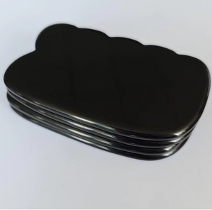 Raspador Gua Sha de Obsidiana Negra Auténtica, Producto de Masaje, Proveedor de Huizhou, Fábrica China - Product Image 3