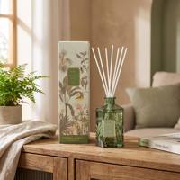 Diffuseur de parfum d'ambiance de luxe 450 ml, ensemble de diffuseurs à bâtonnets, bouteille hexagonale en verre, diffuseur d'huiles essentielles pour la décoration intérieure