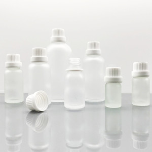 Botellas de Vidrio Transparente Esmerilado de 5ml-30ml para Aceites Esenciales, Opciones de Botellas Esmeriladas Blancas y Oscuras para Soluciones Concentradas - Product Image 2