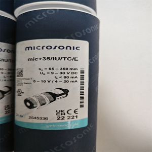 Sensor Ultrasónico Microsonic Mic 35 IU TC E para Detección de Nivel de Materiales en Almacenes - Product Image 2