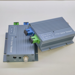 Factory Price Active 1310/1550nm WDM FTTH <b>Receiver</b> AGC Control for Home CATV/IPTV - Product Image 3