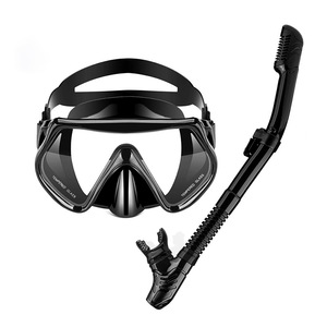 HhaoSport - Juego de máscara y snorkel para buceo, 17 cm x 11 cm, 48 cm de longitud, equipo de buceo para natación y exploración subacuática - Product Image 3