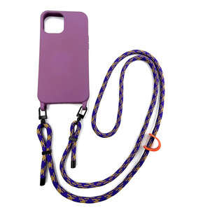 Phone <b>Lanyard</b> <b>Polyester</b> Weaving Detachable Snap Hook Lobster Claw Custom Made Color - Product Image 2