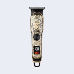 Electric Hair Clipper With Digital <b>Display</b> 1000mAh Battery USB Charging Metal Body For Home Use And Pets - Product Image 2