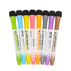 Factory Hot Sale G208 10 Colors Set Bright Color Magnetic Whiteboard White Board Marker Pen