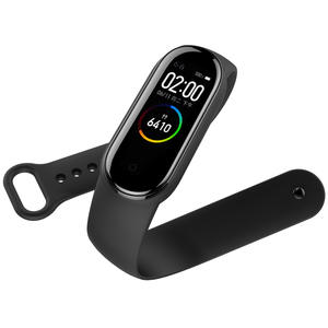 <span class=keywords><strong>Bracelet</strong></span> pour mi bande 6 <span class=keywords><strong>Bracelet</strong></span> En Silicone pour Xiaomi Bande 5 Courroie D'origine pour xiaomi mi bande 6 Unique Couleur Remplacement <span class=keywords><strong>Bracelet</strong></span> - Product Image 6