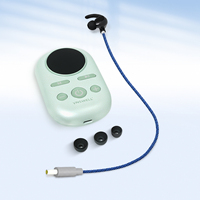 Câble de remplacement tressé de qualité médicale avec prise DC 2,35 mm pour stimulateur TaVNS du nerf vague et appareil de massage auriculaire