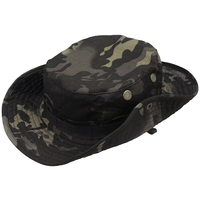 Chapeau de pêcheur français Chasseur Alpins Tundra Camouflage NYCO 50/50 Rip-stop Nylon Coton Mil-spec Tactique Pêche Extérieur