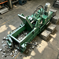 Presse à balles hydraulique horizontale pour ferraille, machine à presser la ferraille, les canettes en aluminium, le cuivre pour usine de recyclage des métaux