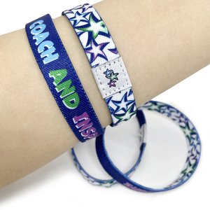 Pulsera Tejida Impermeable para Eventos, Ecológica, Personalizada, Económica, con Transferencia Térmica, Deportiva, Elástica, para Eventos Musicales y Bodas - Product Image 2