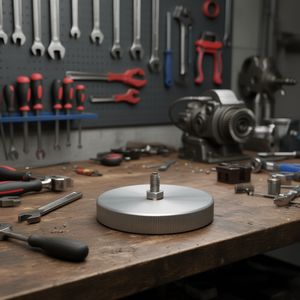 2847 N7 Metal Knob With Threaded Shaft For <b>Tool</b> <b>Sets</b> - Product Image 3