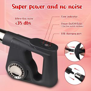 Mesin Masturbator Wanita Otomatis Multifungsi Getaran SM Alat Pijat Orgasme Teleskopik Tahan Air IPX7 Mainan Seks - Product Image 3