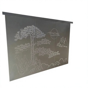 Panel de Pared Cortina de Aluminio con Superficie Anodizada, Diseño Asiático, Anticorrosión, para Uso Exterior, 70 Pulgadas o Más - Product Image 1