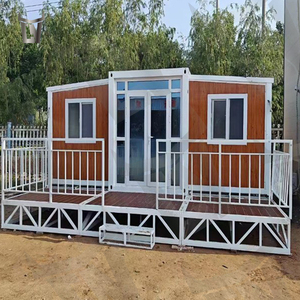 Structure <span class=keywords><strong>en</strong></span> acier préfabriquée résistante aux intempéries avec extérieur moderne incurvé pour camping forestier et investissement hôtelier - Product Image 5