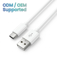 Cable de Carga Rápida USB-C Tipo C 3A de Alta Calidad, Conductor de Cobre Puro, PVC, para Teléfono Móvil, Tableta, Banco de Energía, Computadora, Auriculares